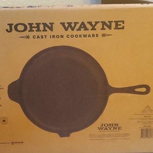 John Wayne Cast Iron cookware